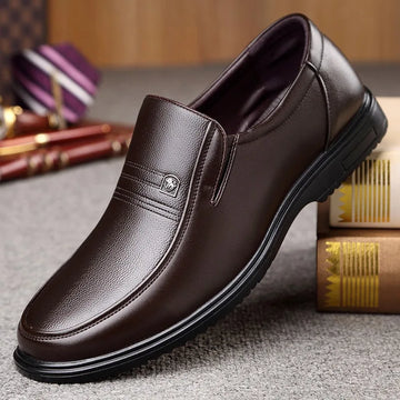 Oxford Crest™ Classic Leather Loafers